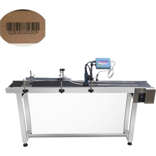 Automatic Coding Machine Online multilingual Digital Inkjet Printer Thermal Inkjet TIJ Printer with 1 Black Ink Cartridge