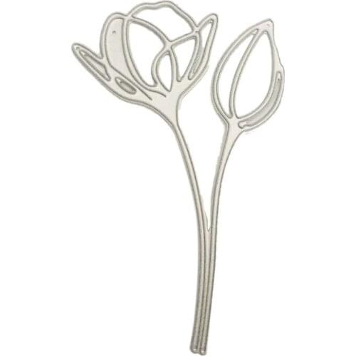 Bouquet Metal Cutting Dies Stencil Scrapbooking DIY Album Stamp Paper Card Decor