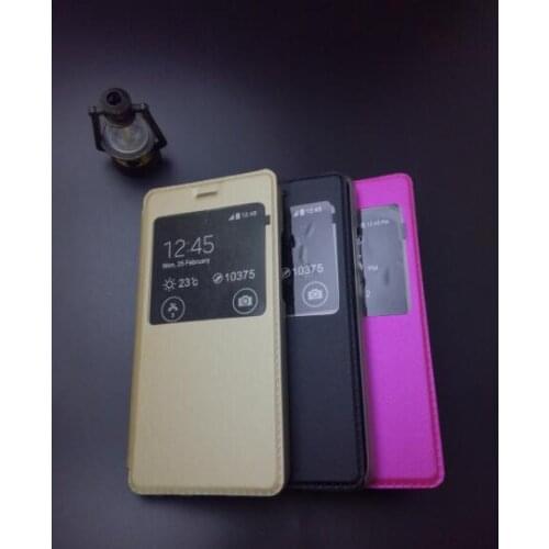 100pcs/lot New PU Leather S View Flip Cover case with window For Huawei P20 Lite P20 Pro P20 P Smart Mate 10 Lite Honor 7C