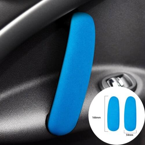 For BMW MINI R60 R61 2011-2016 Alcantara Suede Wrap Car Door Handles Panel Strip Cover Car Trim Stickers Internal Accessories
