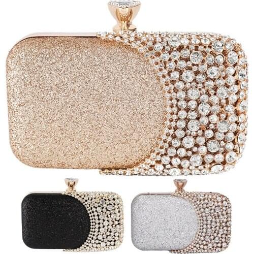 Women Diamond Evening Clutch Bags Women Purse Banquet Wallets Wedding Dinner Bags Clutch Bags