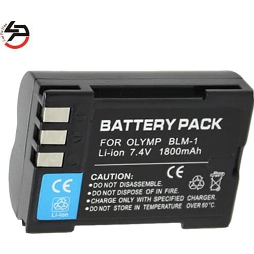 LPD 1800mah 100% brand new Replacement Camera Battery For Olympus PS-BLM1 BLM-1 C-5060 C-7070 C-8080 E-300 E-330 E-500 E-510