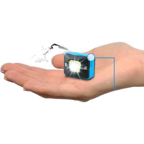 Small and lightweight head-mounted headlights ultra-small long life clip helmet dedicated coal mine light night fishing lights h