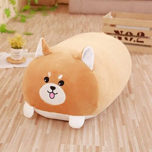1Pc Soft Cartoon Animal Stuffed Pillow Cushion For Children Cute Fat Dog Cat Piggy Plush Toy Kids Girl Boy Birthday Gifts