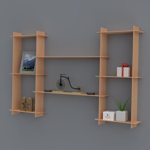 Kenzwood Wall Rack Maura Mdfh Ornament Wood Bibloluk Candle Holder Key Chain