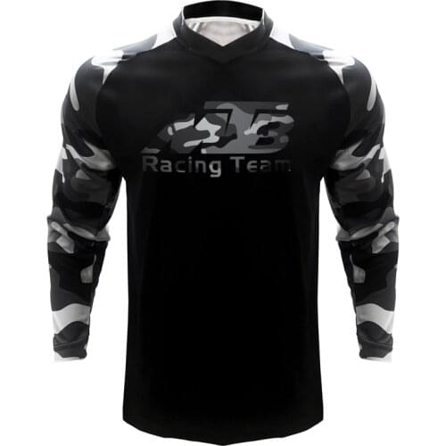 New MTB Bike Jerseys Womens Cycling Jersey Motorcycle Jersey Endurance Racing Downhill Jersey Mens Long Sleeves Camo Shirts