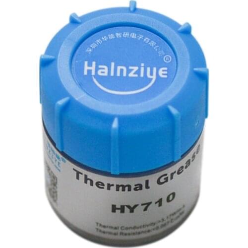HY710 10g Silver Thermal Grease Silicone Grease Conductive Grease Paste For CPU GPU Chipset Cooling Compound Silicone