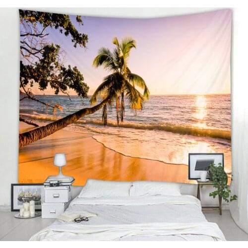 Nordic Landscape Painting Wall Decoration Tapestry Mandala Decoration Tapestry Hippie Bohemia Wall Decoration Tapestry