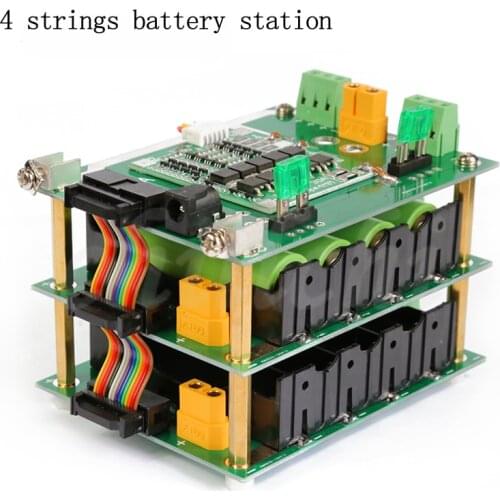 Power Wall Battery Station System Battery Pack with Protection Board 4 Series Battery Station Lithium Battery Pack
