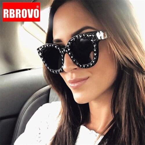 RBROVO 2021 Summer Luxury Sunglasses Women Brand Designer Man/Women Sun Glasses Classic Vintage UV400 Driving Oculos De Sol
