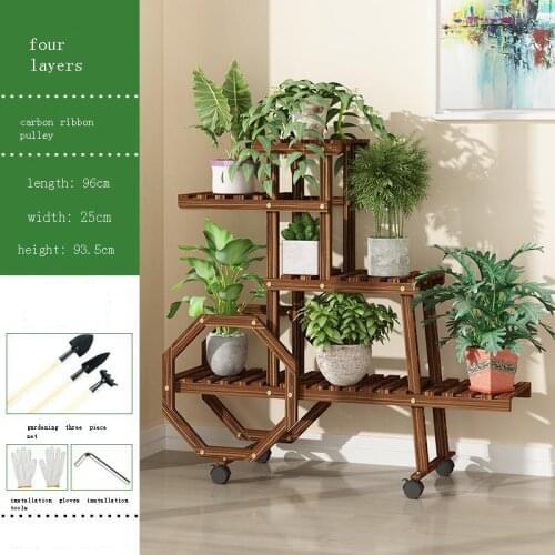 Estanteria Para Plantas Indoor For Ladder Shelf Saksi Standi Stojak Na Kwiaty Plant Rack Dekoration Outdoor Flower Stand