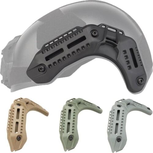 2PCS Tactical MK Helmet Rail Helmet Accessory Military Airsoft Helmet Rail Airsoft Hunting Paintball MK Helmet Rail