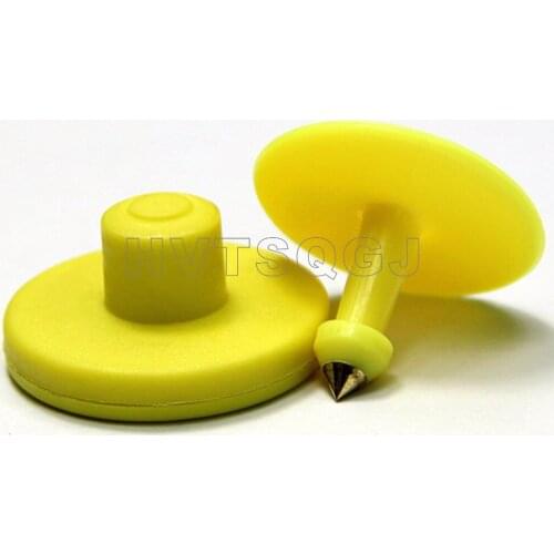 10pcs Passive Animal RFID Ear Tag for Animal Acess Management