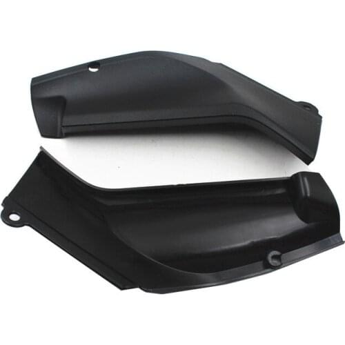 2x Motorcycle Black ABS Upper Ram Air Duct Cover Cowl Fairing For Yamaha YZF R1 1998-2001
