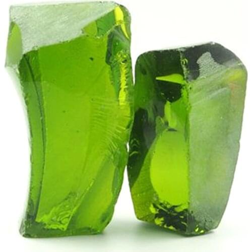 200 Grams /bag Uncut Peridot Green #172 Hydrothermal Laboratory Peridot material gemstone for sale