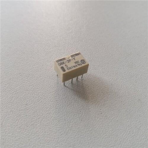 6pcs Omron Relay G6K-2P-Y-5VDC G6K-2P-Y-12VDC G6K-2P-Y-24VDC 1A relay 8 pin relay 5V/12V/24VDC DIP relay