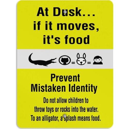 JUCHen Aluminum Sign Metal Pub Club Cafe bar Home Wall Art Decoration Poster 8x12 Inches Neighbors Wat