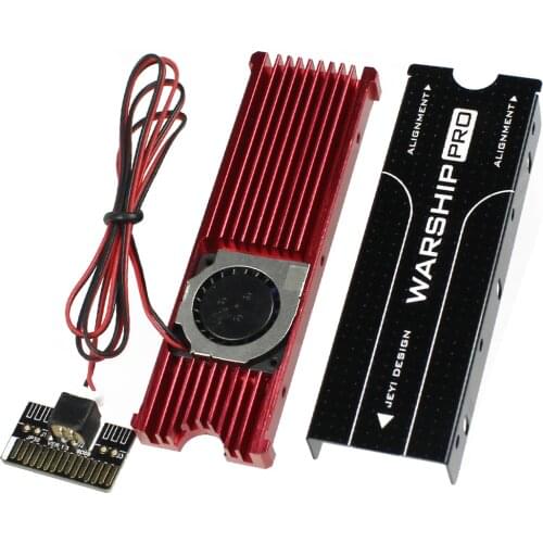 Aluminum Cooling Heatsink for NVME NGFF M.2 Heat Sink 2280 SSD Metal Sheet Thermal Conductivity Silicon DIY Radiator Cooling Fan