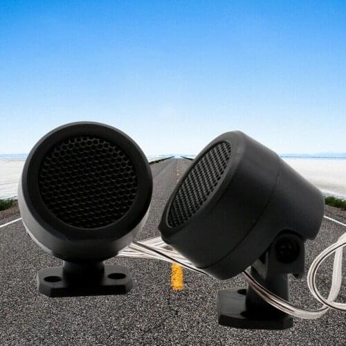 Car Loudspeaker 1Pair High Efficiency Mini Dome Car Tweeter Speaker Horn Audio Music Stereo Speakers for Auto Audio System