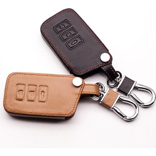 High quality leather car style for Lexus NX GS RX IS ES GX LX RC 200 250 350 LS 450H 300H Auto accessories key set Key cases