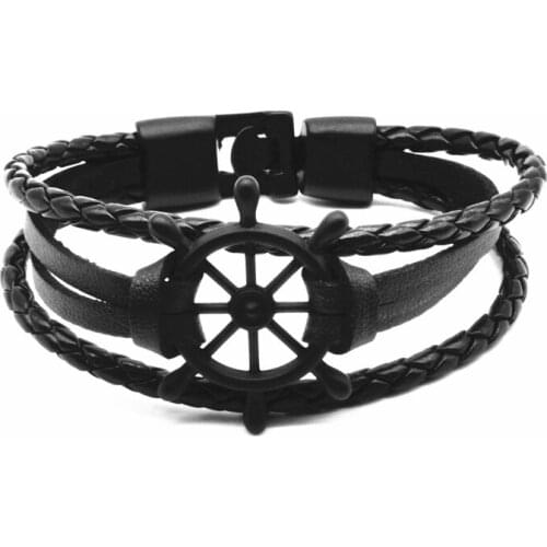 EKUSTYEE Black Bracelets