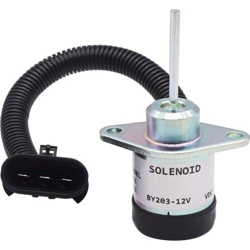 Stop Solenoid 6691313 for Bobcat 425 428 E25 E26 S100 Skid Steer With 1 Year Warranty