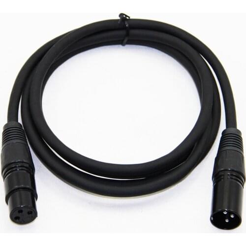 XLR Cable 1.5M Microphone Cannon Plug XLR Cable Guitar Cable Extension Mikrofon Cable for audio Mixer Amplifiers