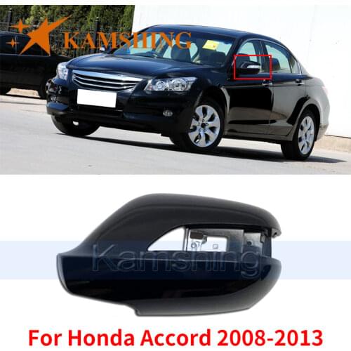 Kamshing For Honda Accord 2008-2013 Outside Rearview Mirror Cover Rear view Mirror Cover Side Mirror Shell Cap Housing House
