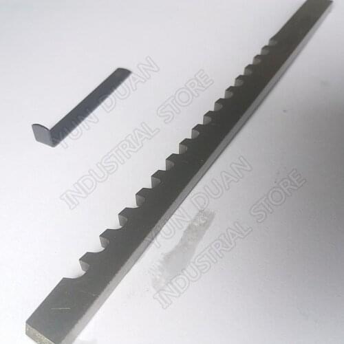 Keyway Broach B Push Type 1/8" inch High speed steel HSS Cutting Tool for CNC Broaching machine Metalworking
