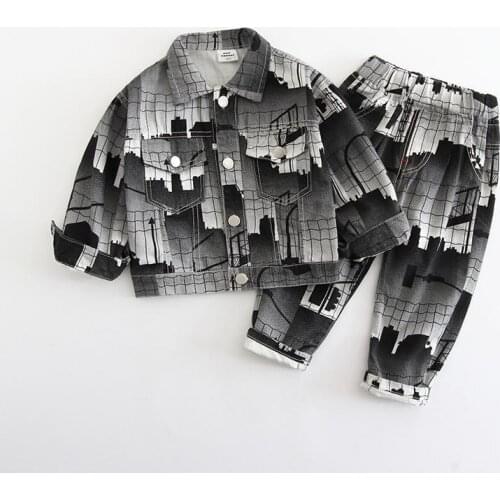 Boys clothing sets spring autumn children fashion coats pants 2pcs tracksuits for baby boy kids casual jogging suits teens suits