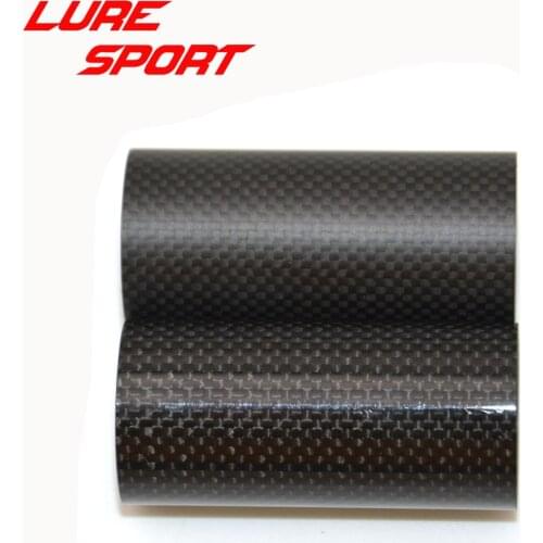 LureSport 3pcs 1K woven carbon tube carbon blank Rod building component Pole Repair DIY Accessories