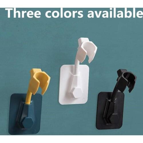 1pc Portable Universal Adjustable Bathroom Shower Bracket Wall-mounted Shower Bracket Shower Bracket Bathroom Accessories Hook