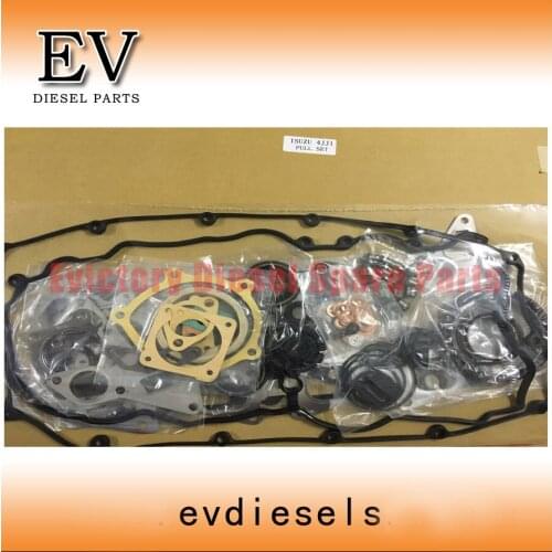 Engine gasket 4JJ1 4JJ1T full cylinder head gasket for Case excavator or D-max