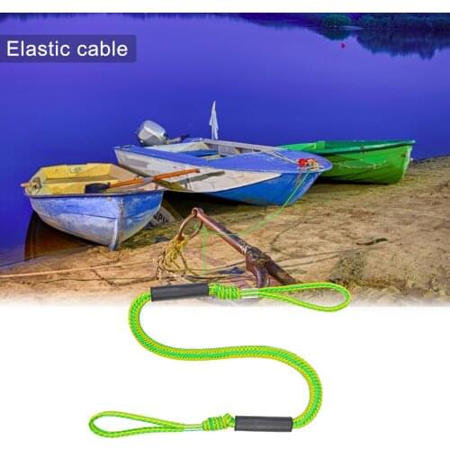 Kayak Mooring Bungee Rope For Terminals Elastic Ropes Heavy Duty Dock Line Anchor Rope For Boat Kayaking Yacht Accessories