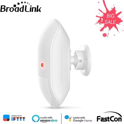 BroadLink PIR3-FC Smart Motion Sensor Smart Home Security System APP Remote Monitor Alert Work With Alexa Google Home IFTTT