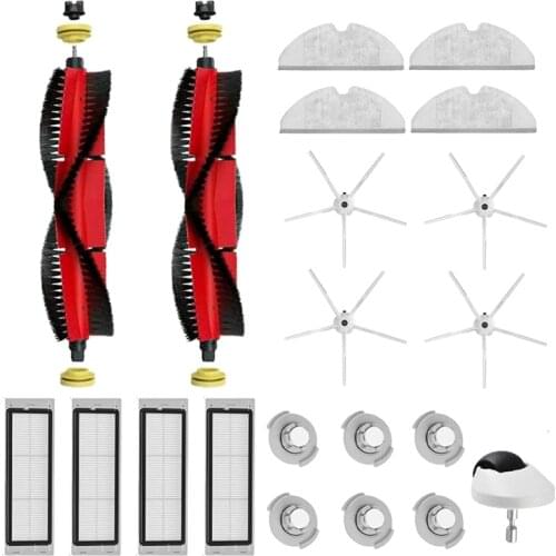 Replacement Accessories Parts for Xiaomi Roborock S50 S55 S6 Robot Vacuum Cleaner HEPA Filter Brush Mop Cloth Kit