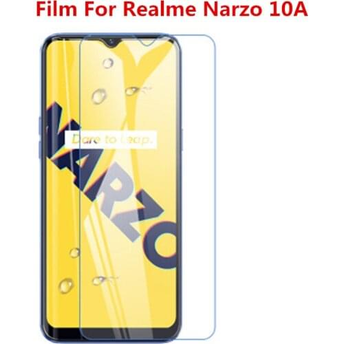 1/2/5/10 Pcs Ultra Thin Clear HD LCD Screen Protector Film With Cleaning Cloth Film For Realme Narzo 10A