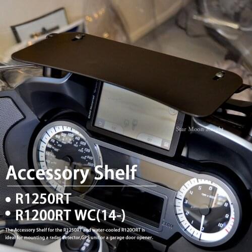 Motorcycle Accessories Shelf Mount GPS Plate Navigation Bracket For BMW R1250RT R 1250 1200 RT R1200RT WC Electronic Equipment