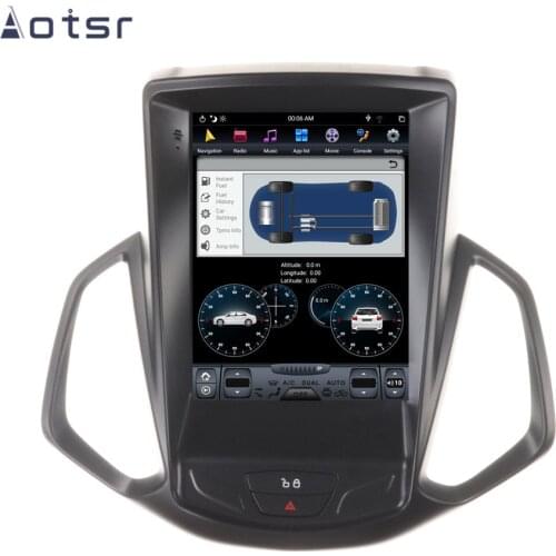 Android 8.1 Tesla style Car DVD multimedia player GPS navigation for Ford EcoSport 2013-2018 Auto radio player stereo head unit