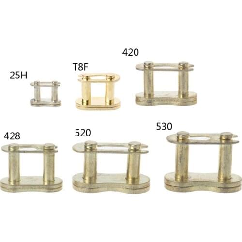 Motorcycle Chain Buckle Ring Link 25H# T8F# 420# 428# 520# 530