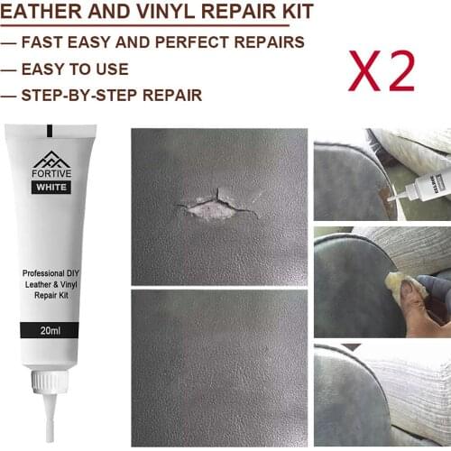 Leather Repair Cream 20ml And Vinyl Kitchen Furniture Couch Car Seats Sofa Jacket Foam Agent Car Accessories Home Cleaning Tool