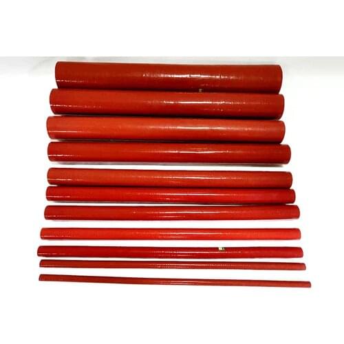 Car truck supercharger tube high temperature resistant red silicone tube hose intake pipe air pipe clamp cloth meter tube