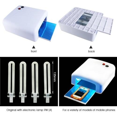 Best818 New Arrival 36W UV LED Nail Lamp Electric 4 LEDs Nail Dryer for All Gels with 30s/60s Button Perfect Thumb Solution