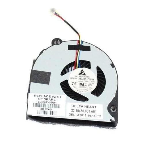 Cooling Fan for For HP Probook 6360B 6360 laptop 639474-001 KSB05105HB-AG42 23.10450.001 23.10449.001 AB6305HX-E0B