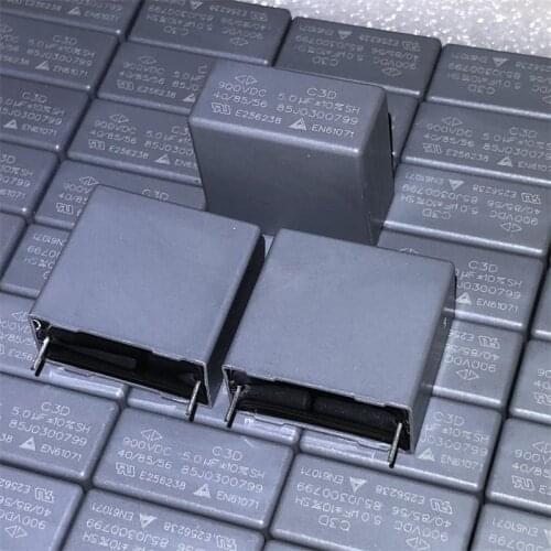 Original new 100% C3D 505K 5UF900VDC metallized polypropylene film electrodeless capacitor (Inductor)