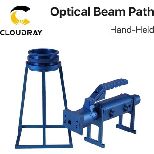 Cloudray Hand-held Optical Beam Path Portable Light Path + RC1001 Galvo Head Set for Galvo Scanner Head JPT Raycus Laser Source