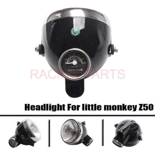 Fog light motorcycle sportster farol auxiliar speedometer velocimetro moto compteur instrument for honda z50 MONKEY bike z 50 50