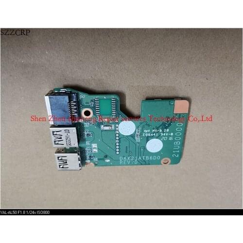 For HP Pavilion 17-g Power button board DAX17APB6D0 USB Card Reader LAN Board DAX21ATB6D0 cable 809313-001