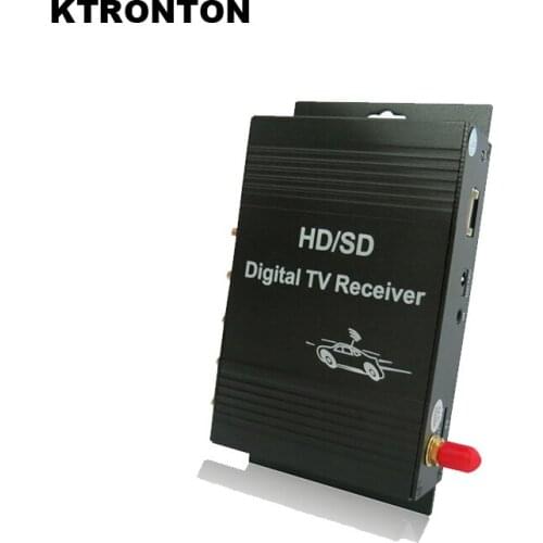 2019 New Car ATSC Digital TV Tuner Receiver Box for Car DVD Player GPS LCD TV Monitor, suitable for USA Canada Mexico