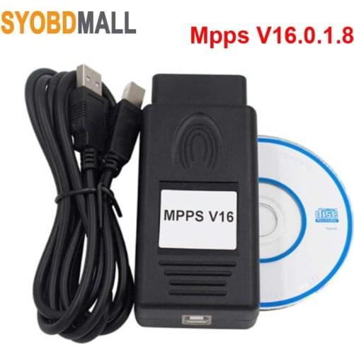 2019 Hot New MPPS V16 ECU Chip Tuning for EDC15 EDC16 EDC17 Inkl CHECKSUM Read And Write Memory CAN Flasher Remapper ECU Tool